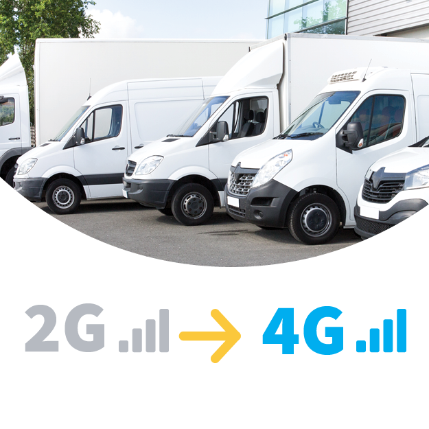 Een 2G-tracker die vandaag nog werkt, biedt geen zekerheid voor morgen. Laat je toestellen vrijblijvend controleren en plan tijdig de overstap naar 4G.